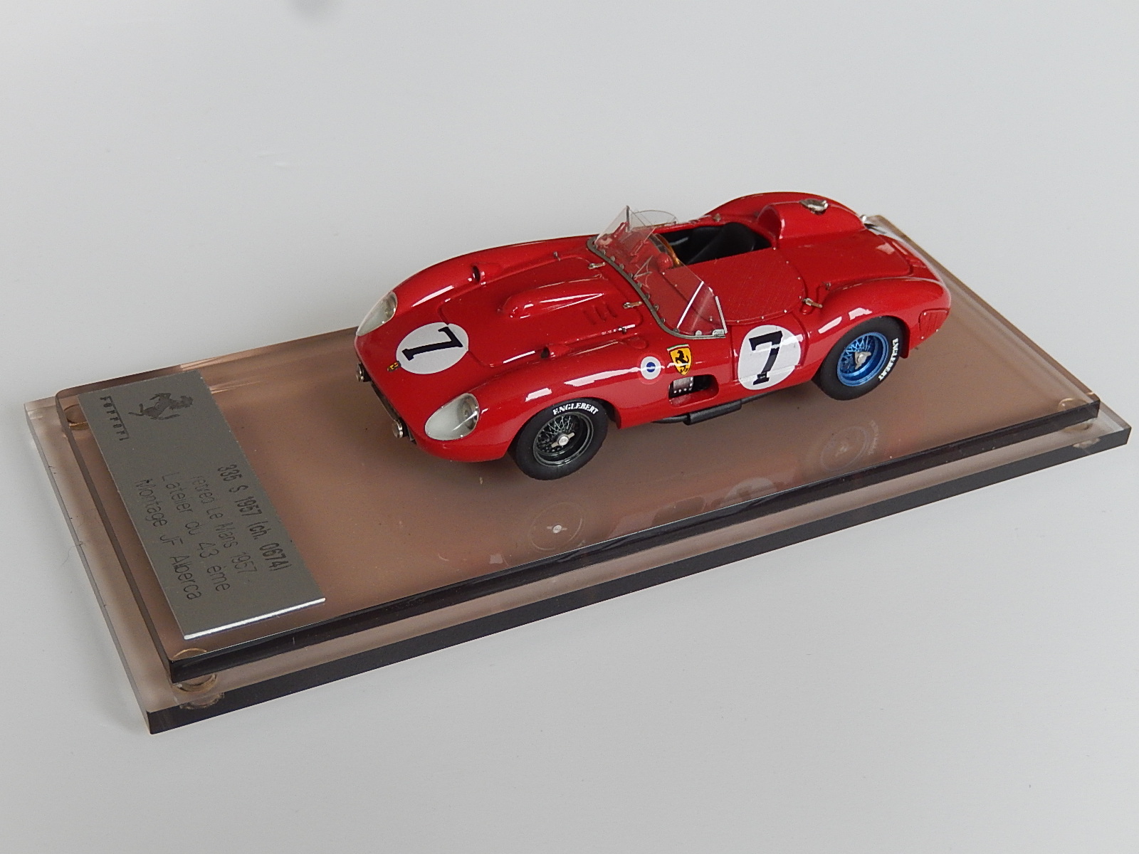JF Alberca : Ferrari 335S Le Mans 1957  --> SOLD
